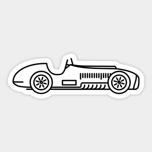 F1 World Champ Car 1952 Ferrari 375 Ascari Sticker